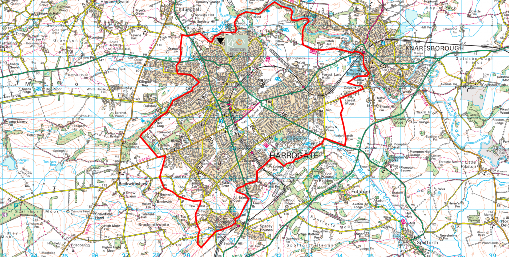 Harrogate Ringway Map The Knox Harrogate